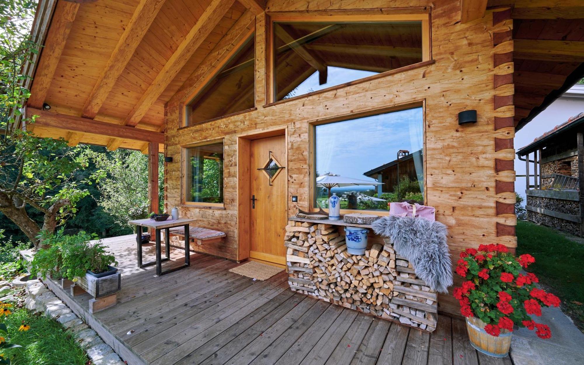 Das Alm-Chalet-Chiemsee Bernau am Chiemsee Eksteriør bilde